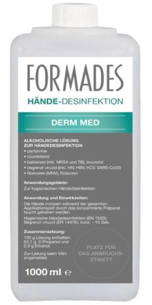 Formades Derm Med Händedesinfektion 1000 ml